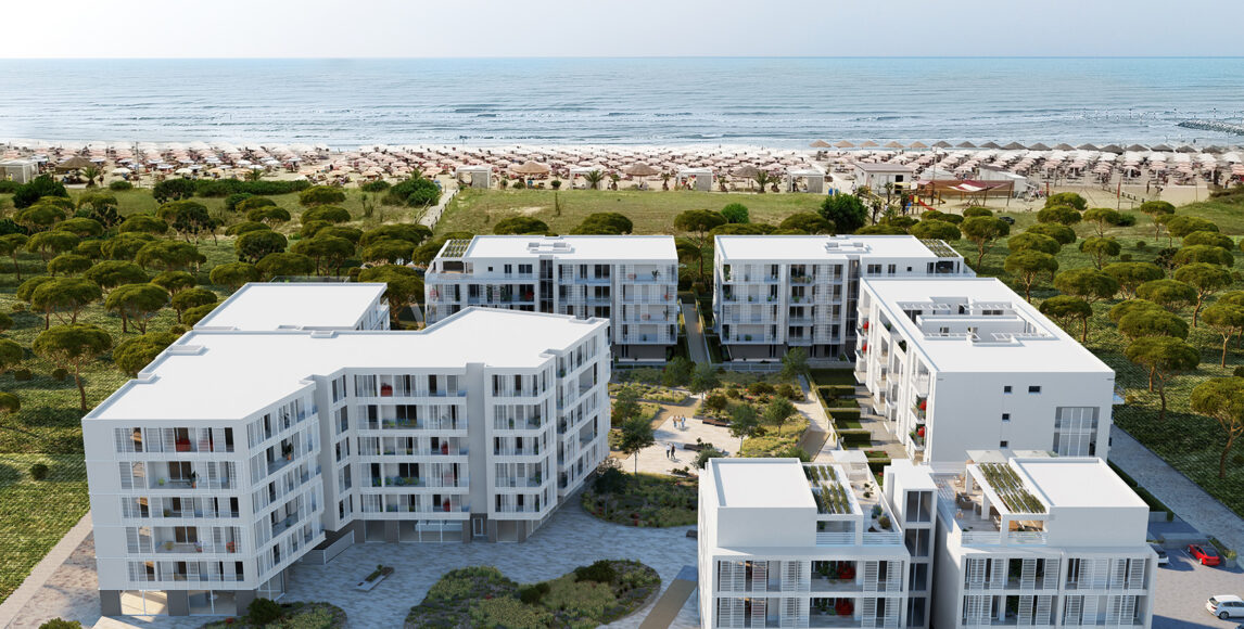Moderné apartmány 100 m od pláže