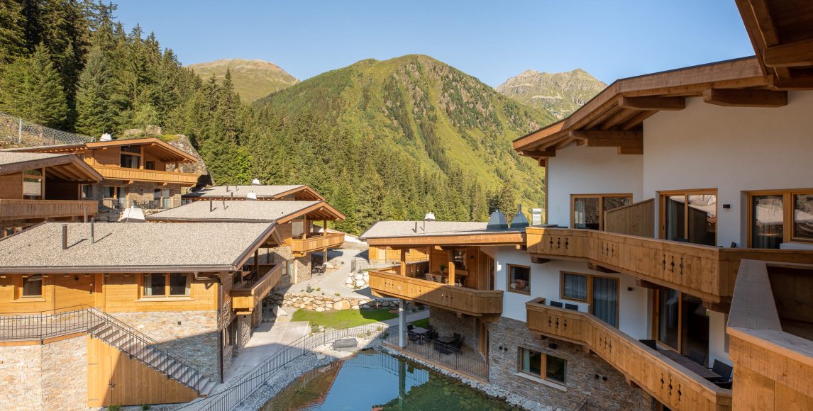 Luxusný chalet v ski-in/ski-out rezorte pri najvyššom ľadovci v Rakúsku