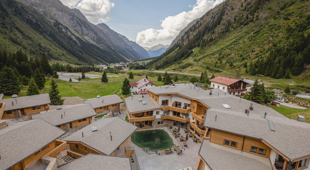 Luxusný chalet v ski-in/ski-out rezorte pri najvyššom ľadovci v Rakúsku