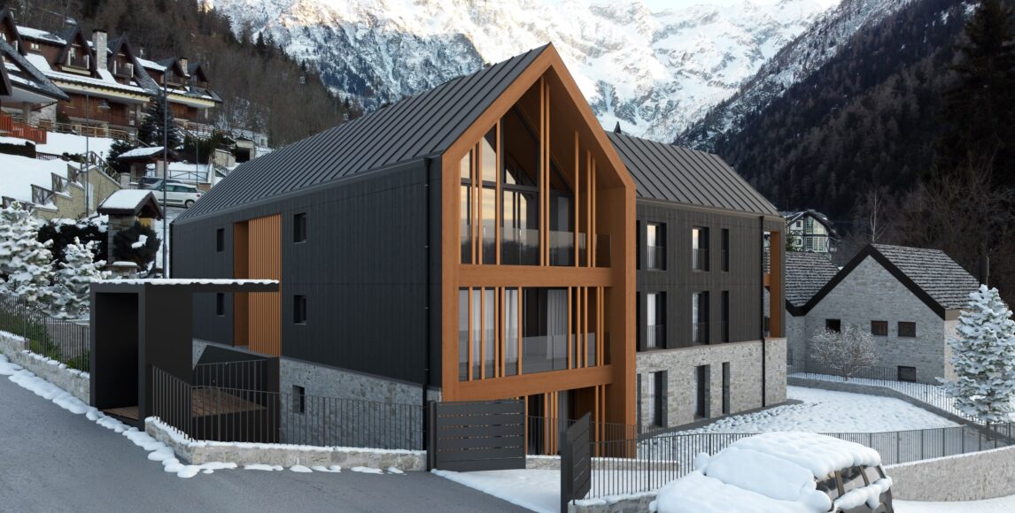 Exkluzívne vily a apartmány pod ľadovcom v Pontedilegno-Tonale