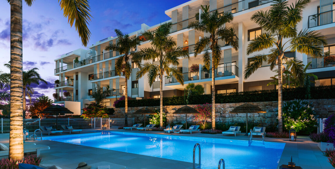 Moderné mestské apartmány 600 m od piesočných pláží na Costa del Sol