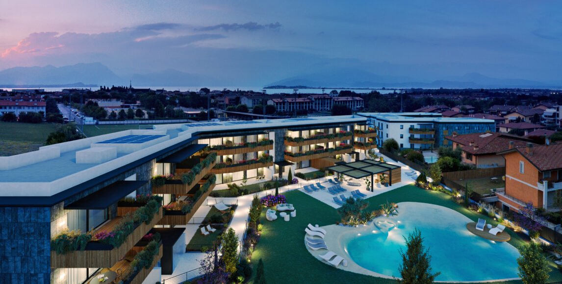 Nové apartmány 5 minút od Lago di Garda