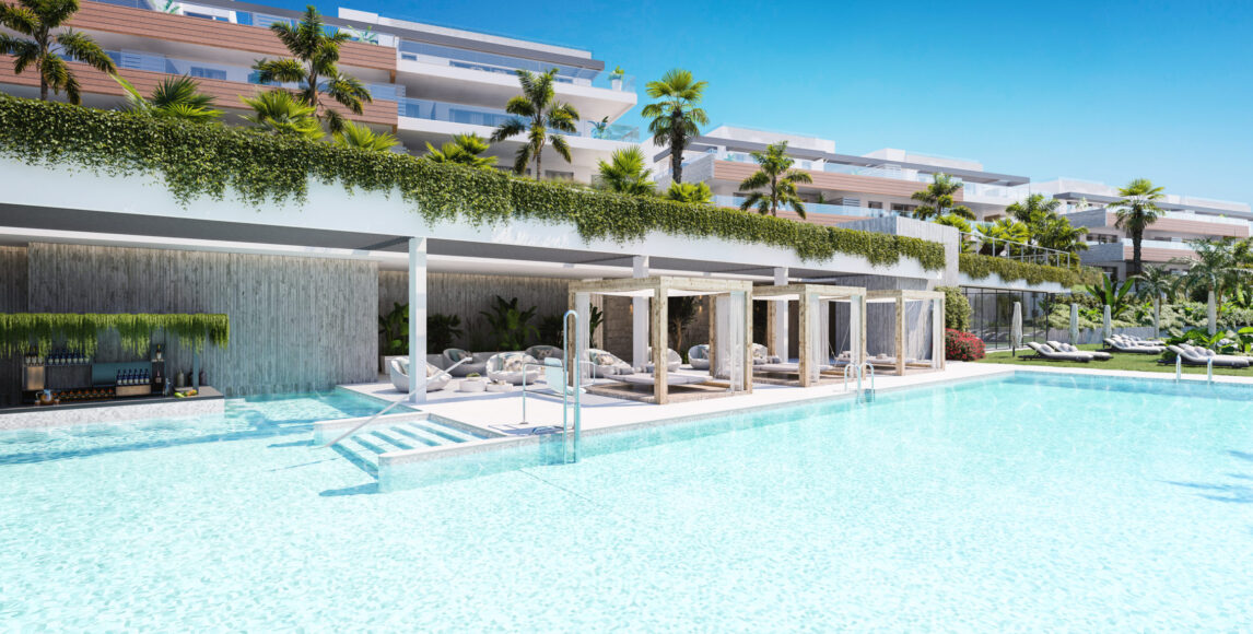 Exkluzívne apartmány s priestrannými terasami a výhľadmi na Costa del Sol