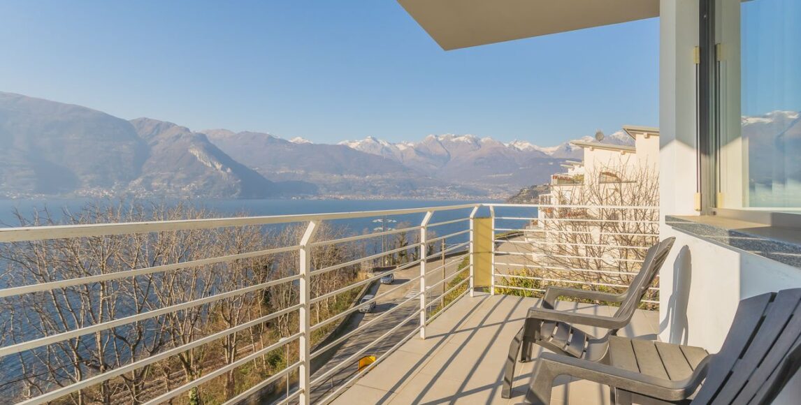 Lago di Como: Moderná vila s nádherným výhľadom na jazero!
