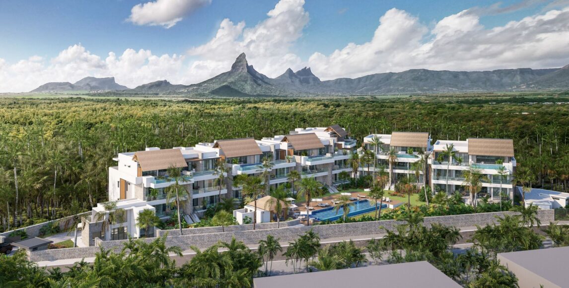 Investičné apartmány 300 metrov od piesočnatej pláže s výhľadom na oceán