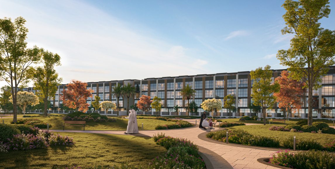 Reportage Village: Luxusné radové vily s vlastným bazénom v prestížnej štvrti Khalifa City