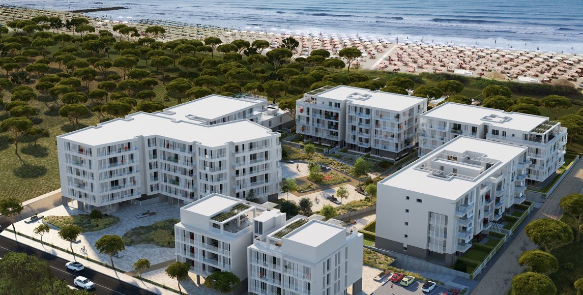 Moderné apartmány len 100 metrov od pláže