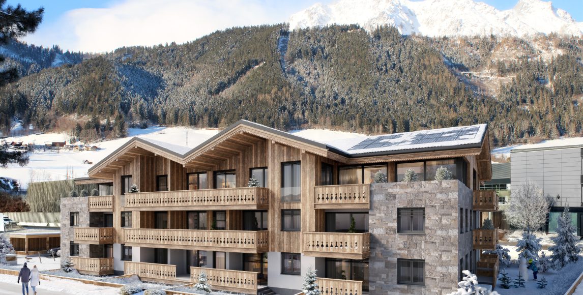 Nové apartmány 100 metrov od lanovky Planai West