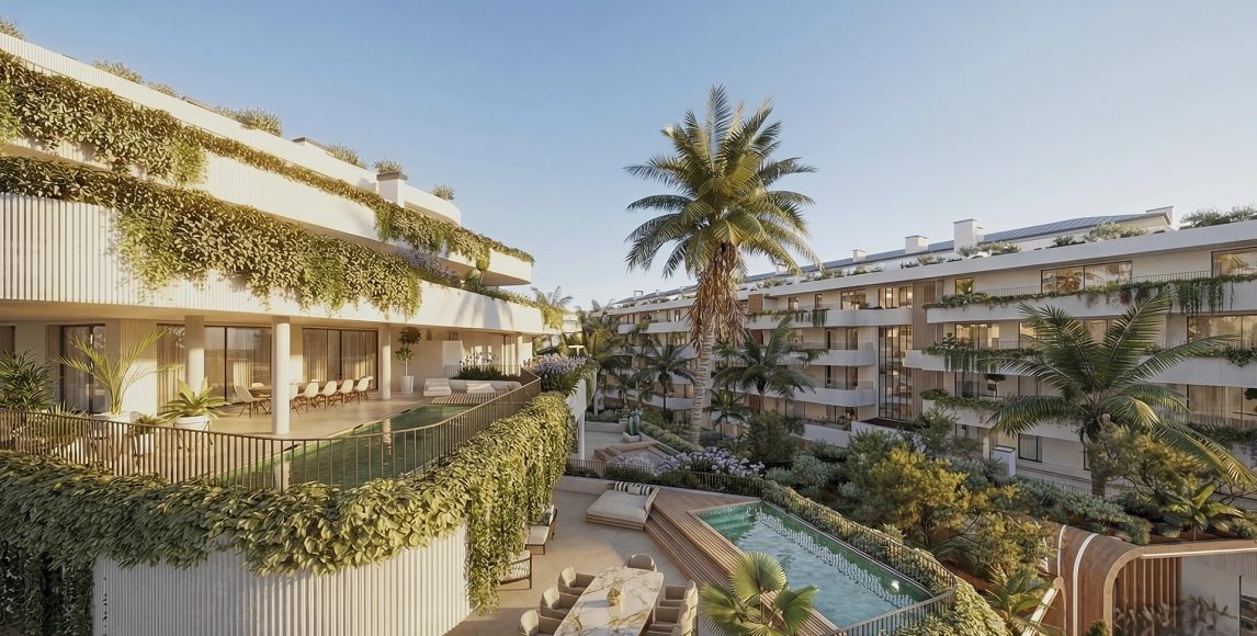 Nový rezort apartmánov a penthousov len 3 minúty jazdy od piesočnatej pláže