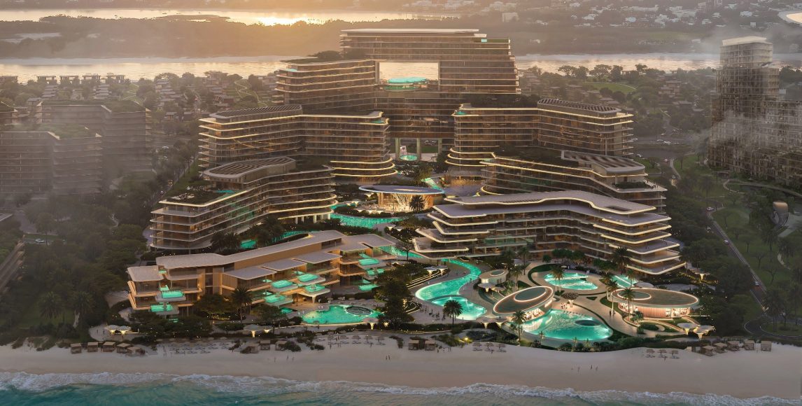 Beachfront rezidencia na Dubai Islands s lagúnami a výhľadmi na more