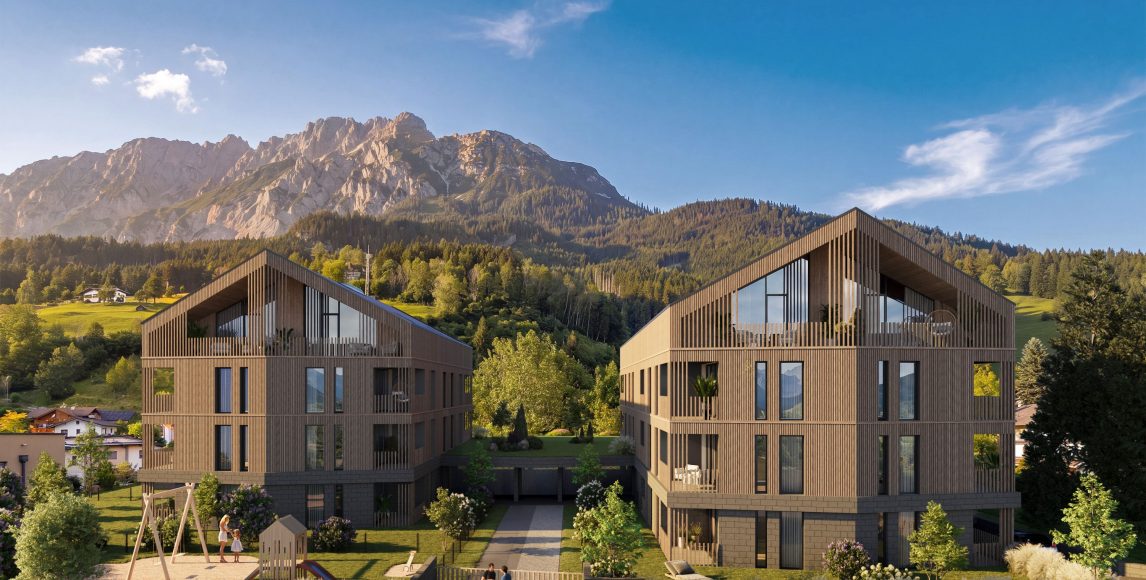 Nové apartmány v Gröbmingu v nádherných štajerských Alpách