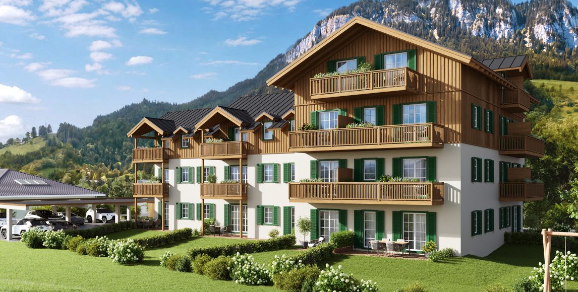 Apartmány v Tauplitze s výhľadom na Grimming 500 metrov od lanovky